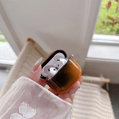 Świecące w ciemności Etui do AirPods z Ruchomym Piaskiem