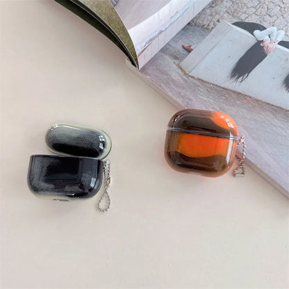 Świecące w ciemności Etui do AirPods z Ruchomym Piaskiem