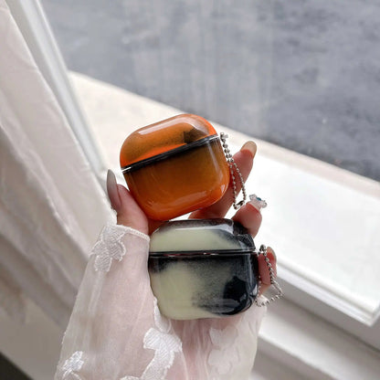Świecące w ciemności Etui do AirPods z Ruchomym Piaskiem